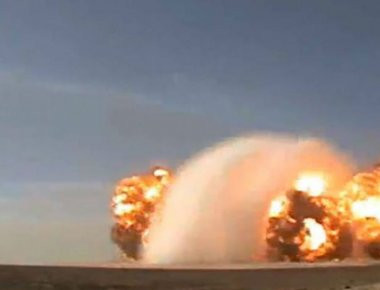 Βίντεο: Έκρηξη εκατό τόνων δυναμίτη!